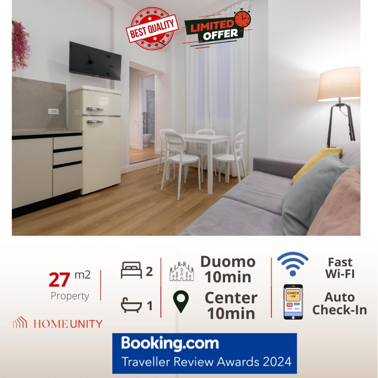 Nuovo Intimo Apt A 10Min Dal Duomo - Homeunity Milan Exterior photo